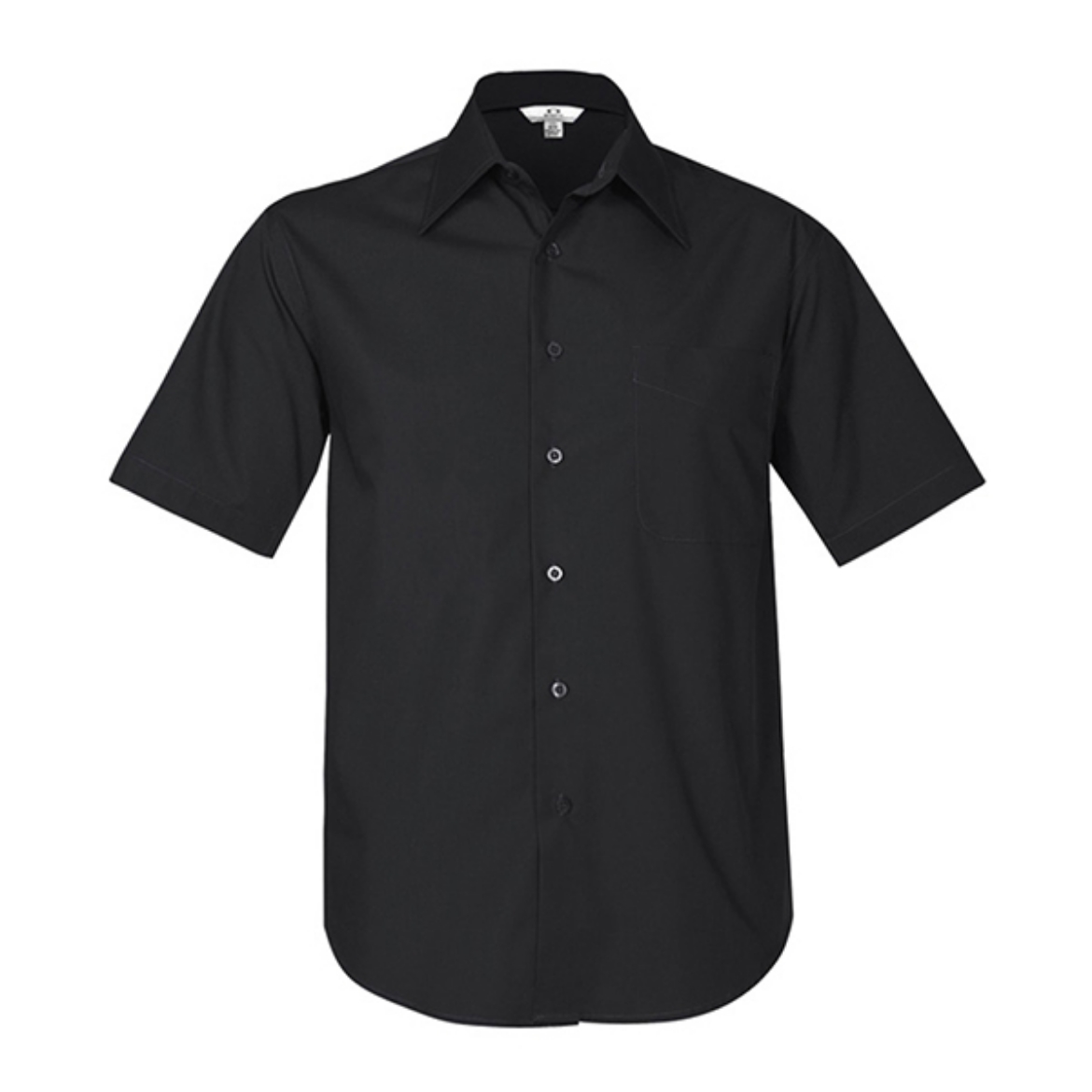 Picture of Biz Collection Mens Metro Shirt Short Sleeve 65% Cotton 35% Polyester Poplin