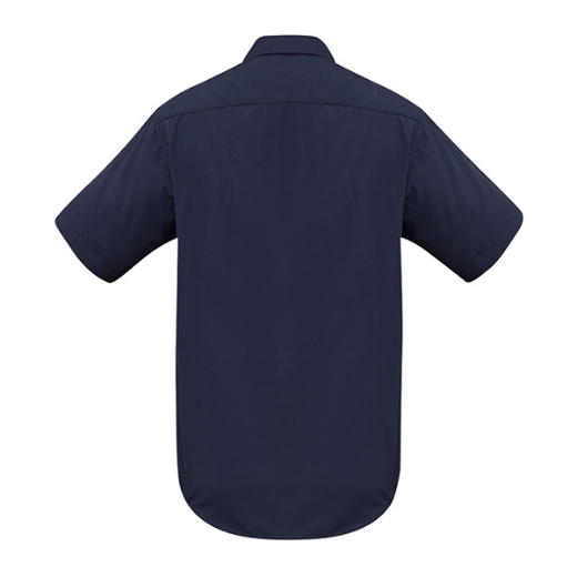 Picture of Biz Collection Mens Metro Shirt Short Sleeve 65% Cotton 35% Polyester Poplin