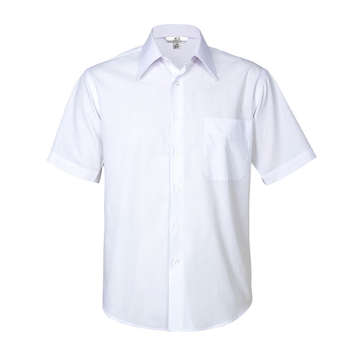 Picture of Biz Collection Mens Metro Shirt Short Sleeve 65% Cotton 35% Polyester Poplin