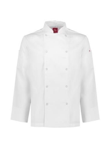 Picture of Biz Collection Mens Zest Long Sleeve Chef Jacket
