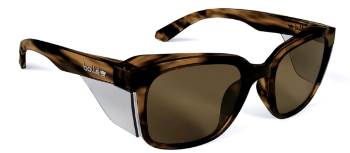 Picture of BOLLE STKS 410 - Quartz Polarized PC Lens - AS - Brown tortoise PC Temples/Frame