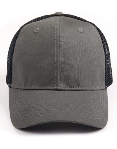 Picture of Winning Spirit Cotton Trucker Cap with Nylon Mesh Back
