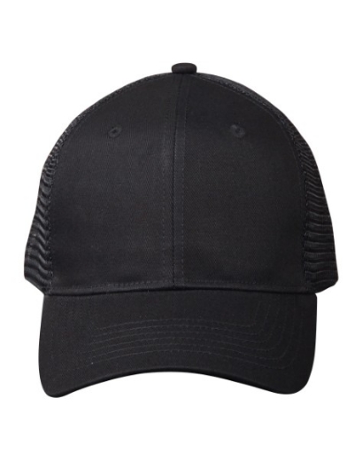 Picture of Winning Spirit Cotton Trucker Cap with Nylon Mesh Back