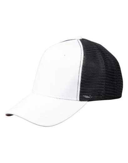 Picture of Winning Spirit Cotton Trucker Cap with Nylon Mesh Back