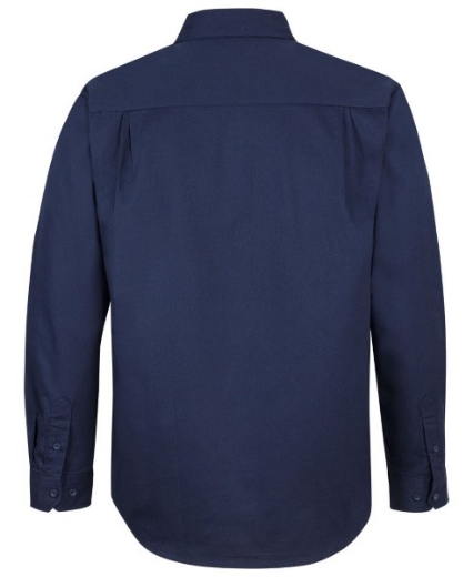 Picture of JB's 190gsm Cotton Drill Work Shirt Long Sleeve