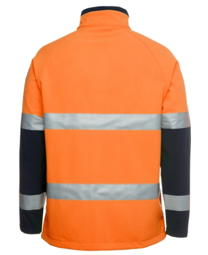 Picture of JB's Hi Vis Layer Jacket Soft Shell RT1 Reflective Tape 2 Tone