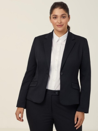 Picture of NNT Ladies P/V Stretch Twill 1 Button Cropped Jacket