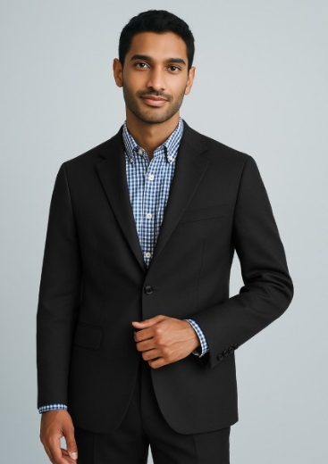 Picture of Biz Corporates Mens Cool Stretch 2 Button Jacket