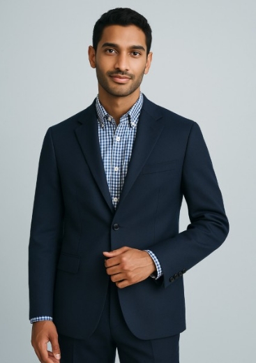 Picture of Biz Corporates Mens Cool Stretch 2 Button Jacket