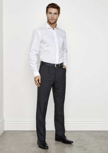 Picture of Biz Collection Mens Classic pleat front Pants 65% polyester 35% viscose