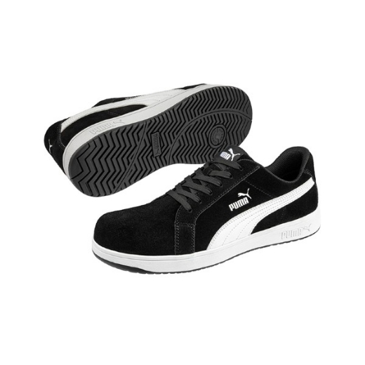 Picture of Puma Safety Iconic Safety Shoe Black/White