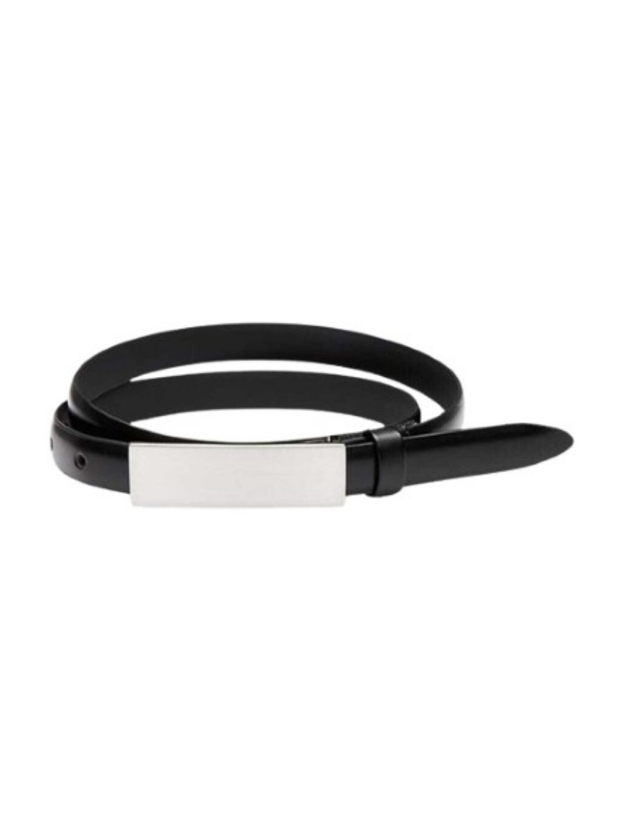 Picture of NNT Leather Slimline Belt- Black