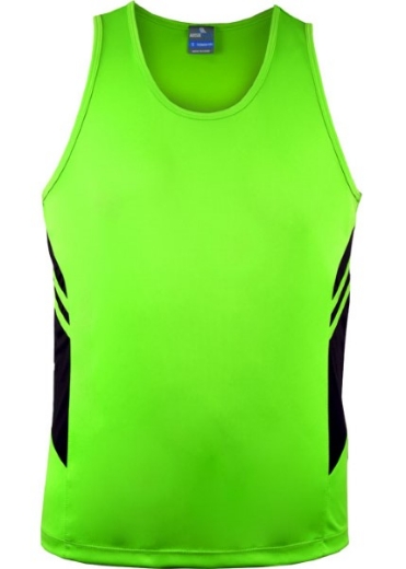 Picture of Aussie Pacific Mens Tasman Singlet 100% Polyester Microknit