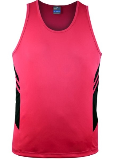 Picture of Aussie Pacific Mens Tasman Singlet 100% Polyester Microknit