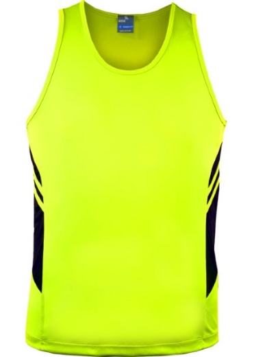 Picture of Aussie Pacific Mens Tasman Singlet 100% Polyester Microknit
