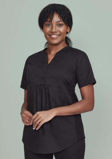 Picture of BIZCARE Ladies Rose Tunic Scrub Top