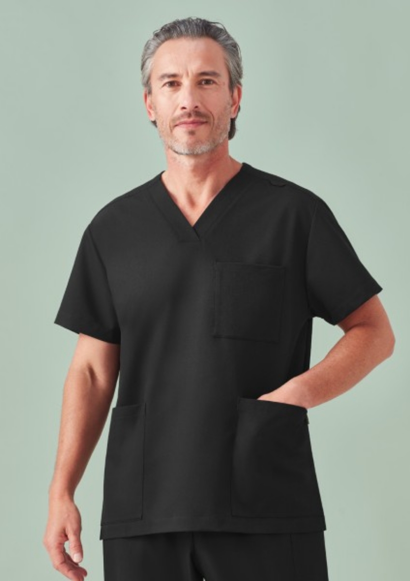 Picture of BIZCARE Unisex Pulse V-Neck Scrub Top
