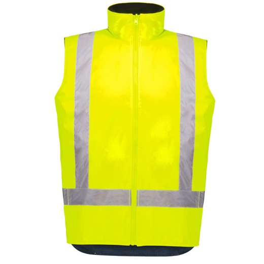Picture of Syzmik Unisex Hi Vis Waterproof Reversible Vest