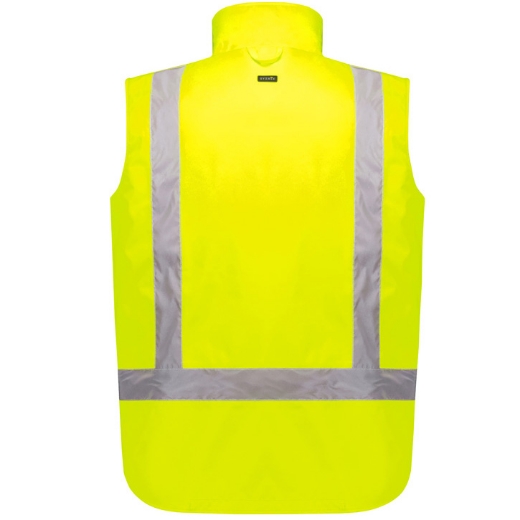 Picture of Syzmik Unisex Hi Vis Waterproof Reversible Vest