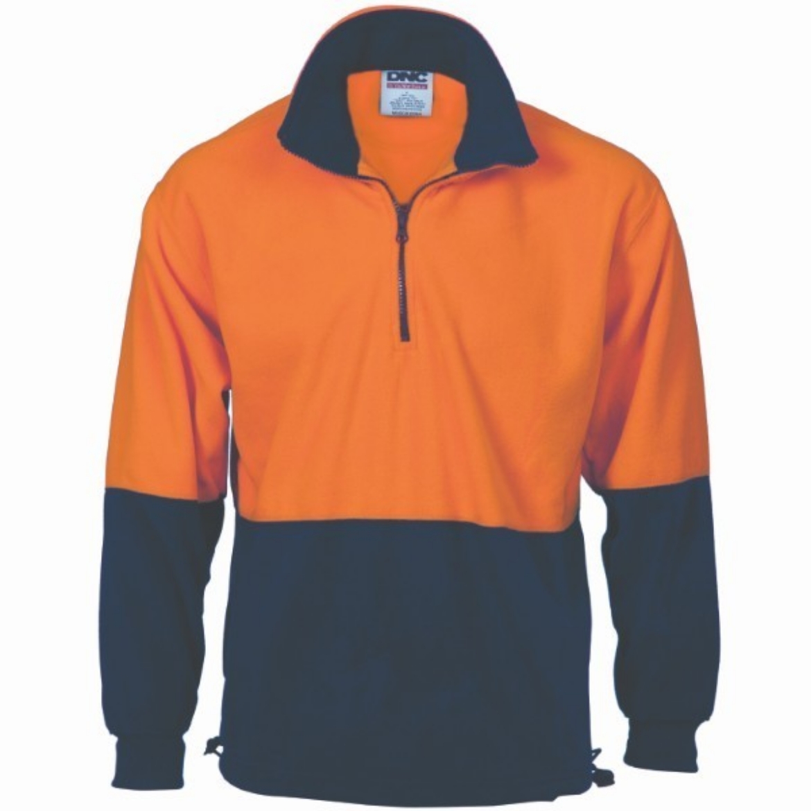 Picture of DNC Polar Fleece 1/2 Zip Pullover 100% Polyester 2 Tone