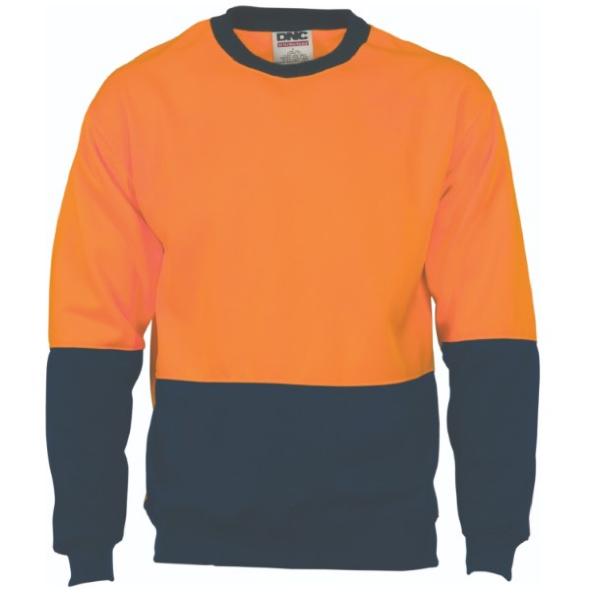 Picture of DNC Sloppy Joe Crew Neck Polyester Cotton 2 Tone