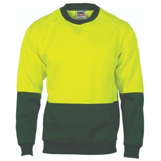 Picture of DNC Sloppy Joe Crew Neck Polyester Cotton 2 Tone