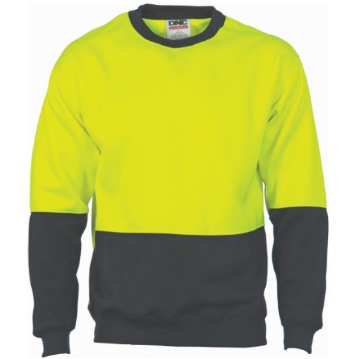 Picture of DNC Sloppy Joe Crew Neck Polyester Cotton 2 Tone