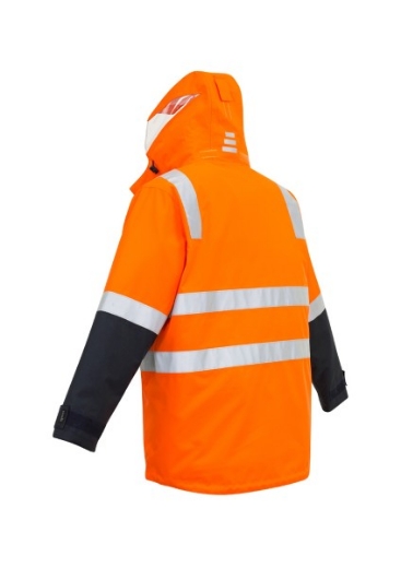 Picture of Syzmik 4 in1 Waterproof Jacket with Reflective Tape