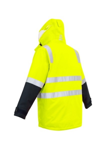 Picture of Syzmik 4 in1 Waterproof Jacket with Reflective Tape