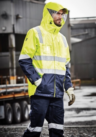 Picture of Syzmik 4 in1 Waterproof Jacket with Reflective Tape