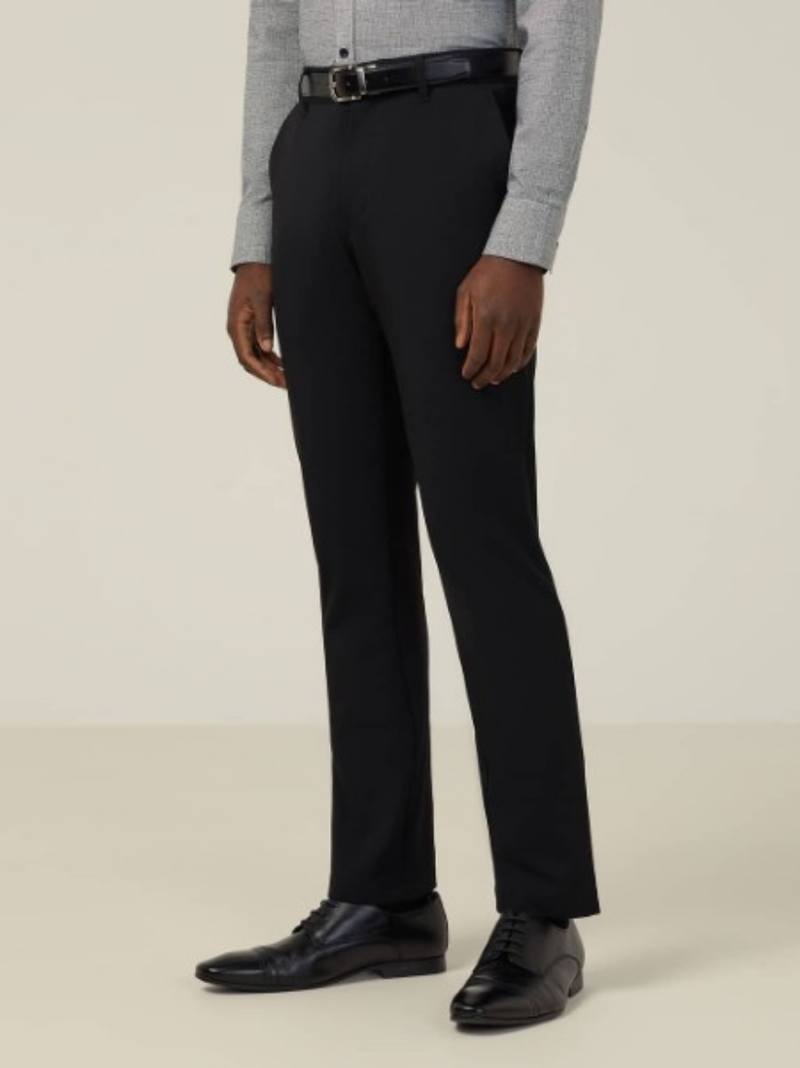 Picture of NNT Mens Stretch Twill Slim Leg Pant New Black