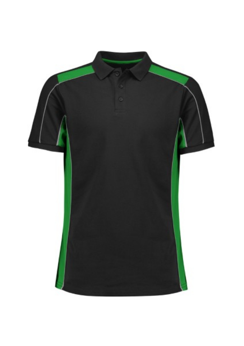Picture of Biz Collection Unisex Grid Short Sleeve Polo