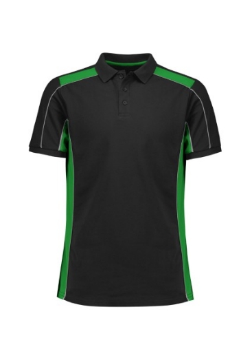 Picture of Biz Collection Unisex Grid Short Sleeve Polo