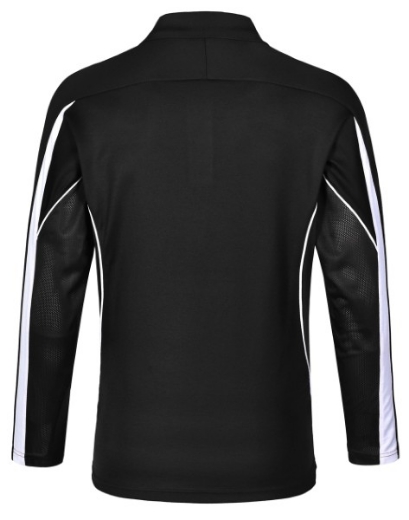 Picture of Winning Spirit Men's Celebrity Polo Shirt Long Sleeve 60% Cotton 40% CoolDry Polyester with breathable mesh panels