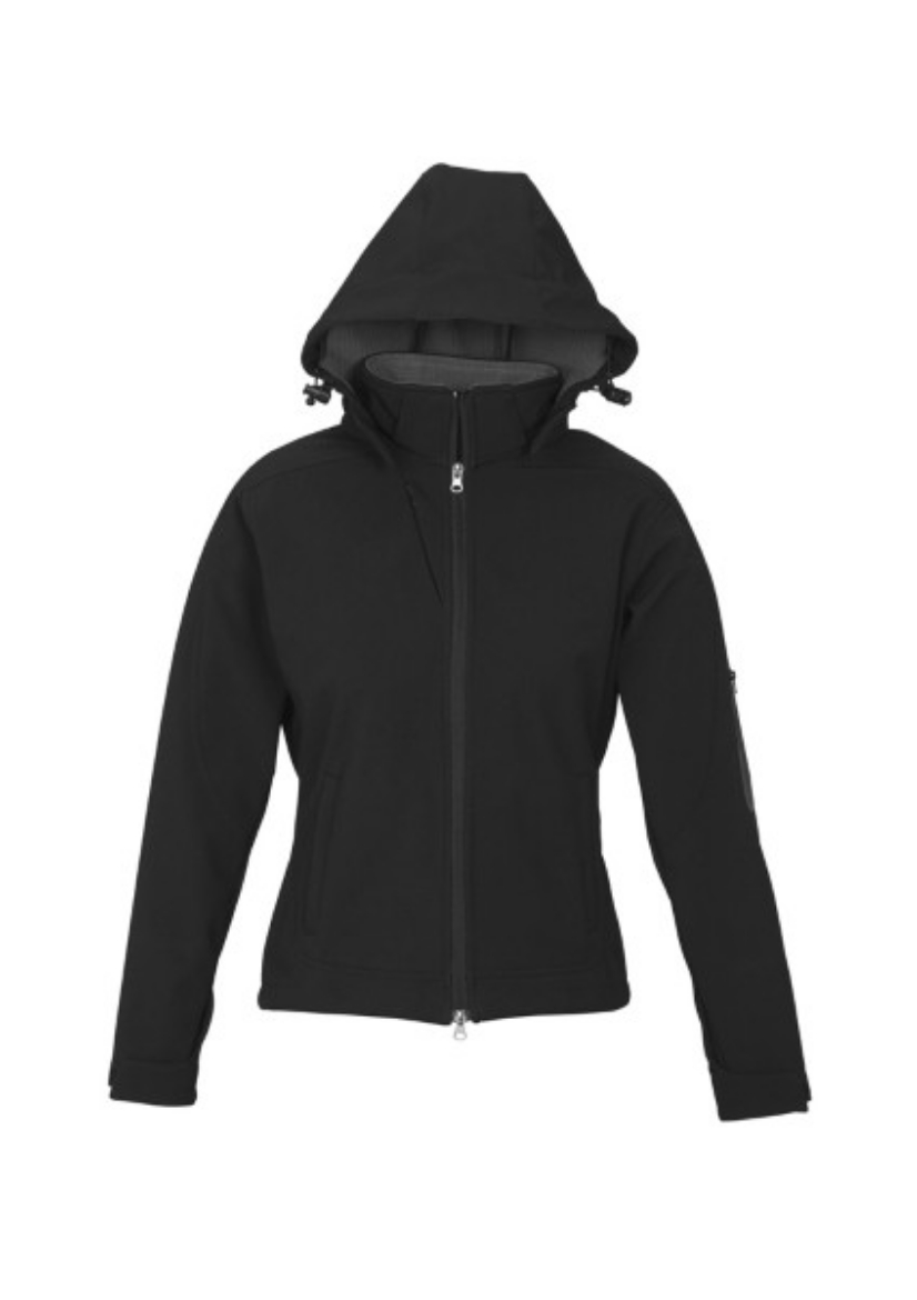 Picture of Biz Collection Summit Jacket Ladies breathable ripstop shell with fleece lining Windproof and water repellent