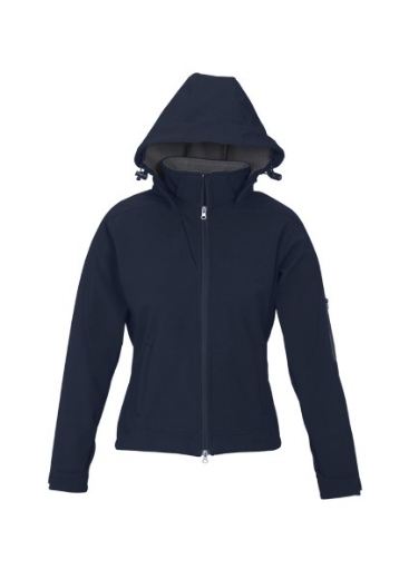 Picture of Biz Collection Summit Jacket Ladies breathable ripstop shell with fleece lining Windproof and water repellent