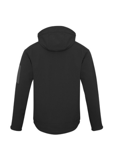 Picture of Biz Collection Summit Jacket Mens breathable ripstop shell with fleece lining Windproof and water repellent