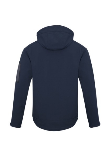 Picture of Biz Collection Summit Jacket Mens breathable ripstop shell with fleece lining Windproof and water repellent