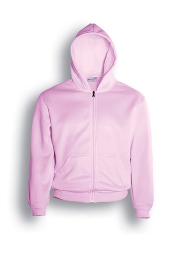 Picture of Bocini Adults Zip Front Fleece Hoodie