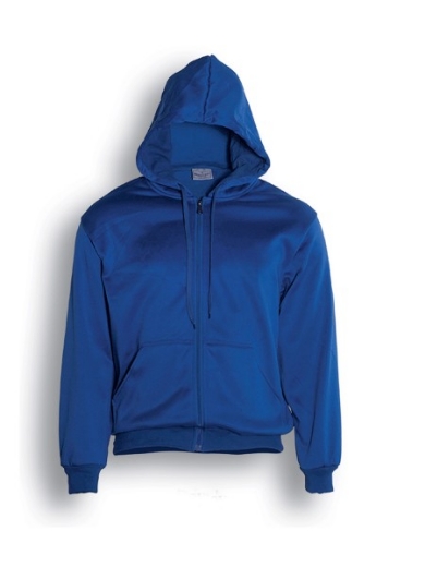 Picture of Bocini Adults Zip Front Fleece Hoodie
