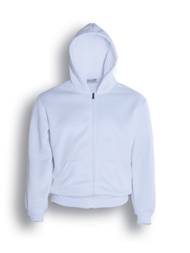 Picture of Bocini Adults Zip Front Fleece Hoodie