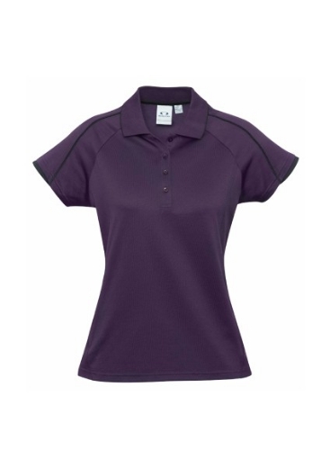 Picture of Biz Collection Ladies Blade Polo Shirt Cotton Rich Soft Touch Jersey