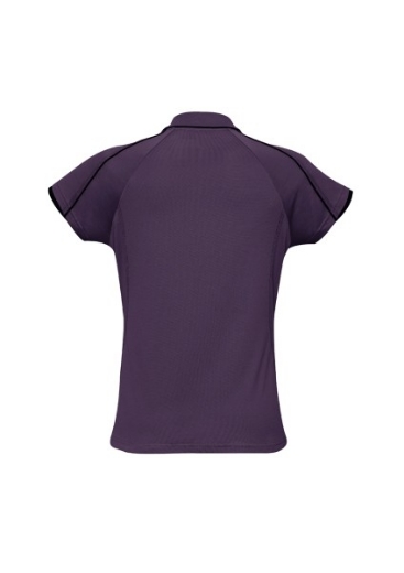 Picture of Biz Collection Ladies Blade Polo Shirt Cotton Rich Soft Touch Jersey