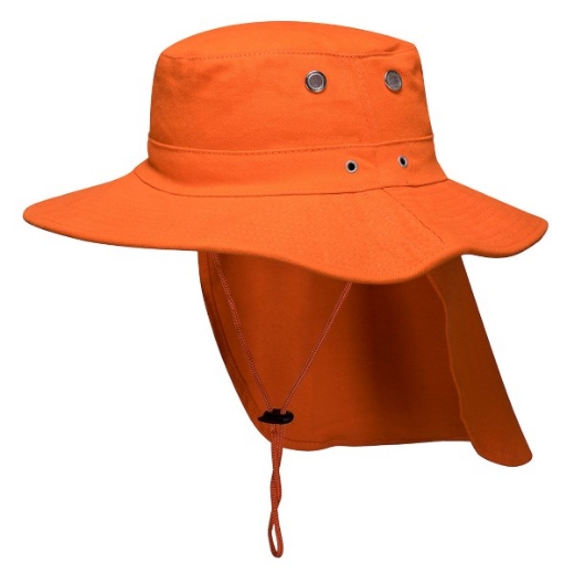 Picture of Wide Brim Hat with Legionnaires Flap (PH10012)