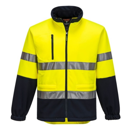 Picture of Prime Mover Fleece Jacket Water Repellent with Reflective Tape