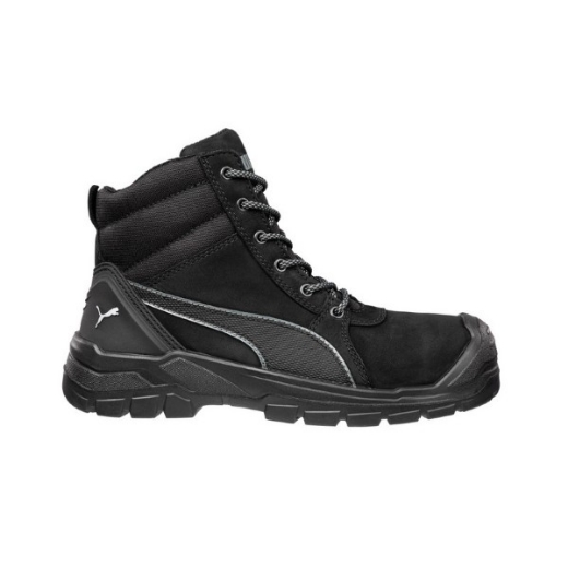 Picture of Puma Safety Tornado Boot Lace Up Zip Side with Scuff Cap Black