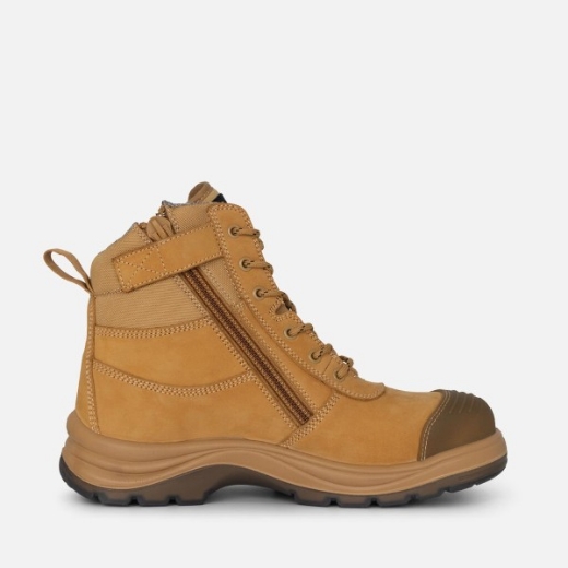 Picture of King Gee Tradie Zip/Lace Composite Safety Work Boots 6"
