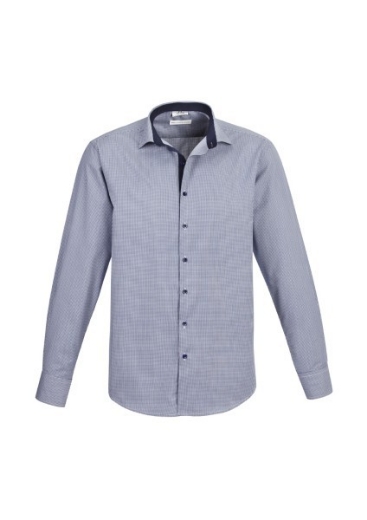 Picture of Biz Collection Mens Edge Shirt Long Sleeve 55% polyester 45% cotton