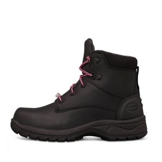 Picture of Oliver Ladies Ankle Zip Side Boot Black (FW10011)