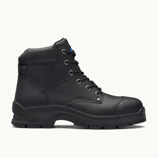 Picture of Blundstone Boot Lace Up with Toe Guard Rambler Leather Black
